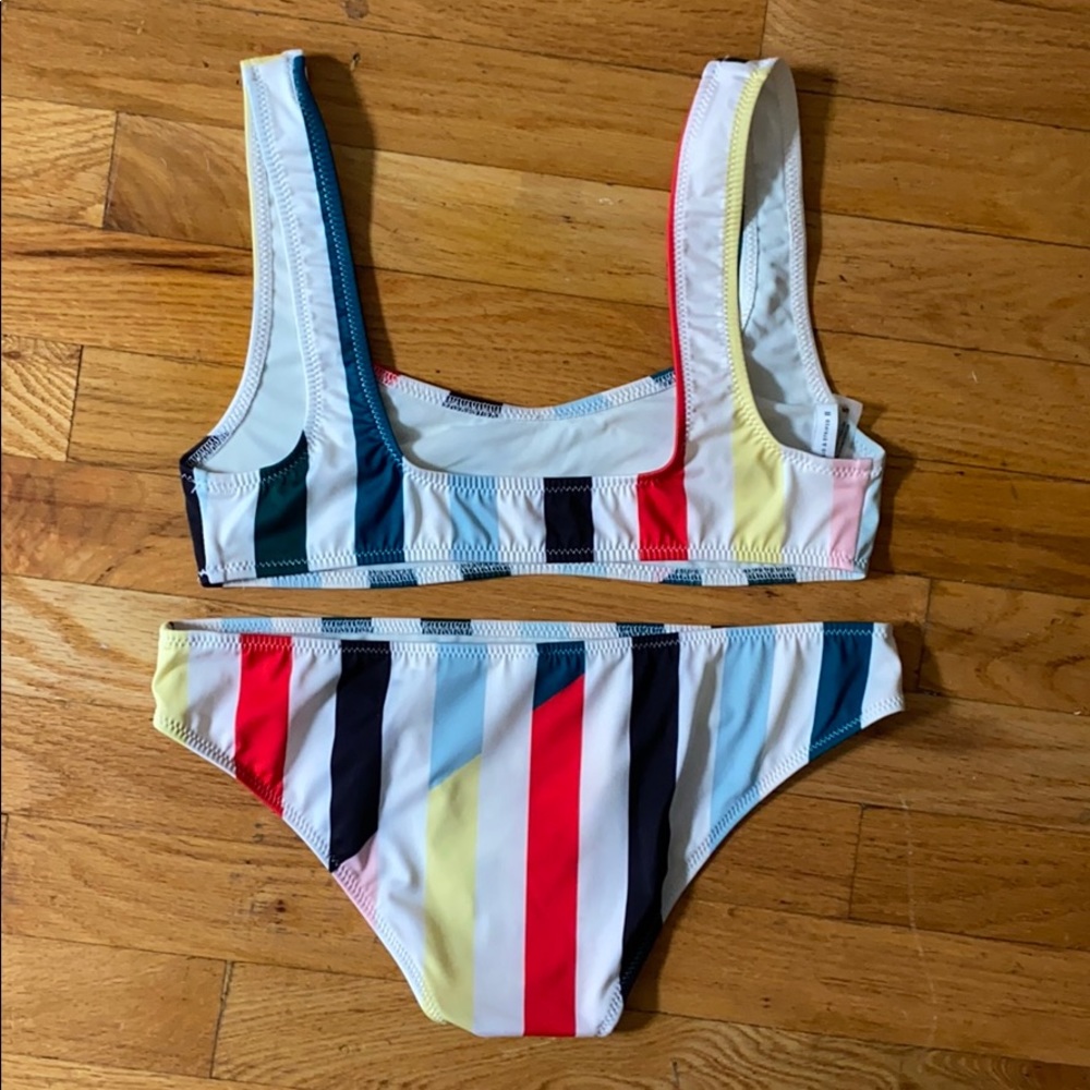 Solid & Striped Multicolor Striped Bikini - image 3